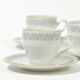 Bohême porcelaine coffee set, 1970s