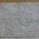 Old map of Paris, Beauvais, Soissons, Montmirail
