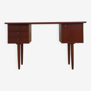 Teak desk, Danish design, 1970s, production: Denmark