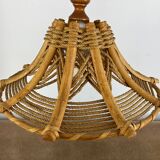 70s rope and rattan suspension
