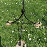 Wrought iron lamp