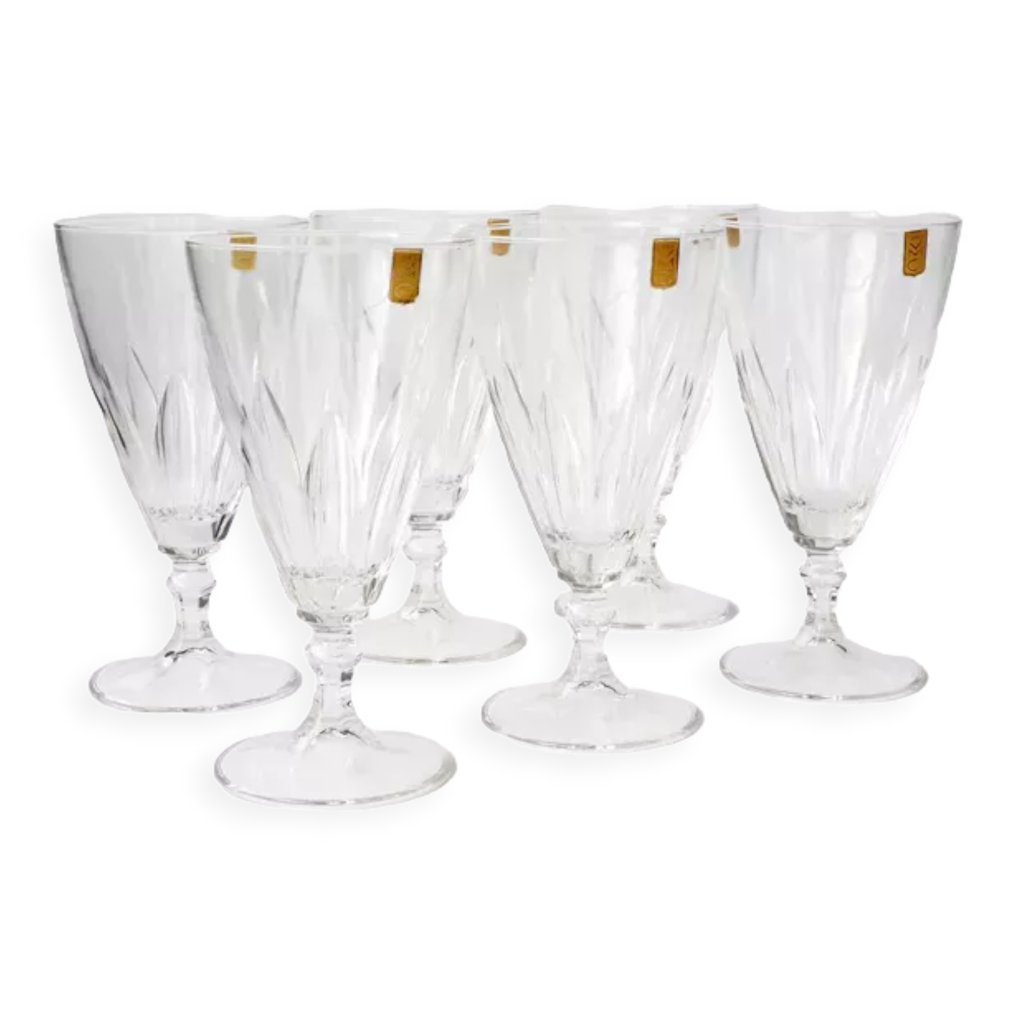 POP UP CHRISTMAS 2022 - Series of 6 antique glasses