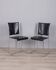 Pair of vintage leather chairs from the 1990s, designed by Segis Italia