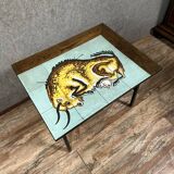 Vintage ceramic coffee table