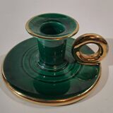 50s ceramic candle holder