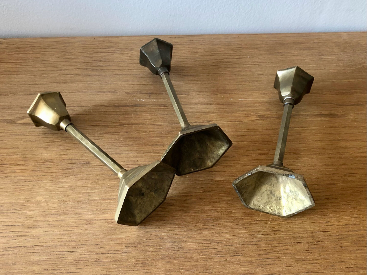 Brass candle holder
