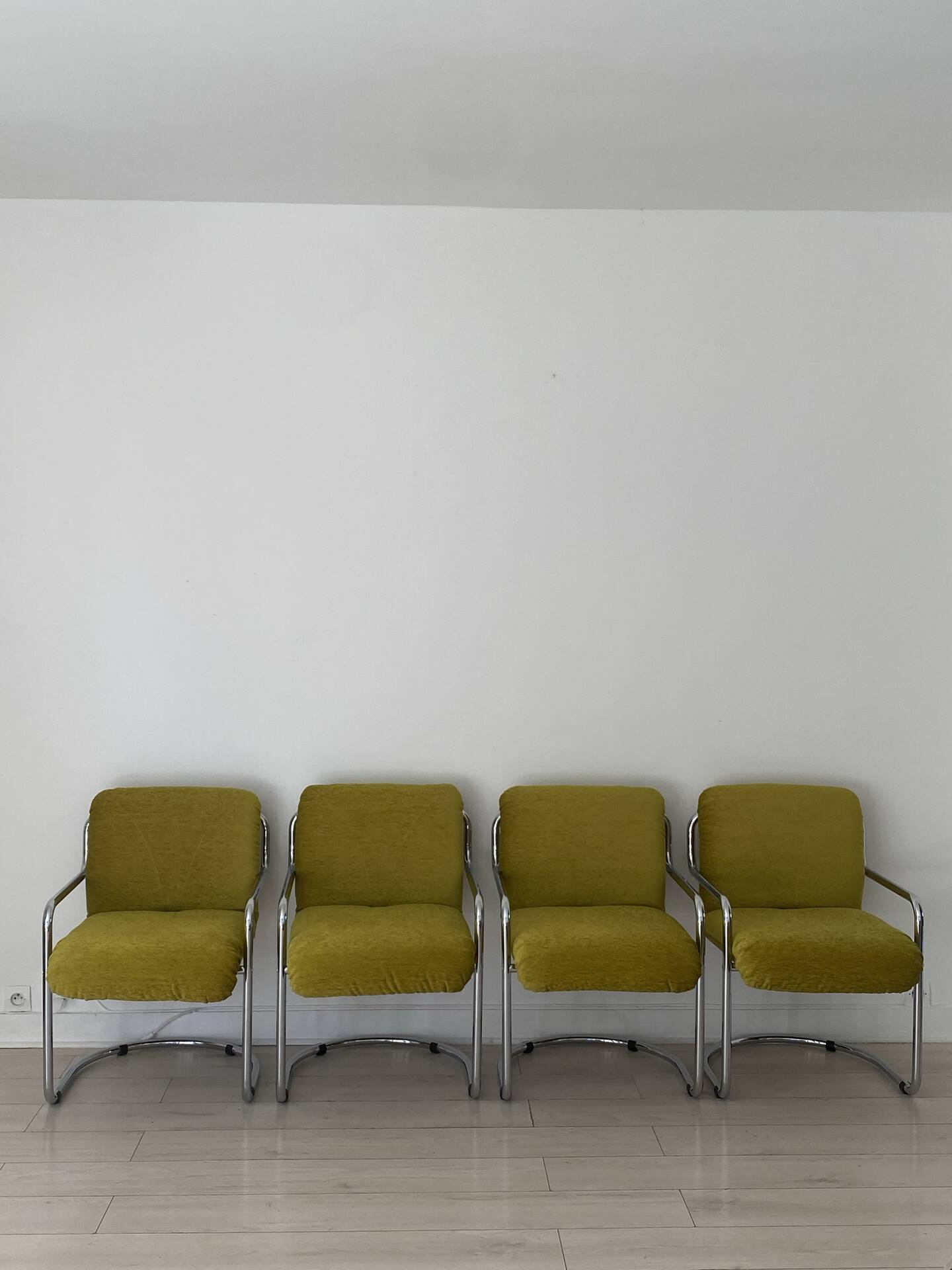 4 chairs Guido Faleschini l4Mariani Italy 1970