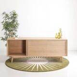 Buffet en chêne style scandinave