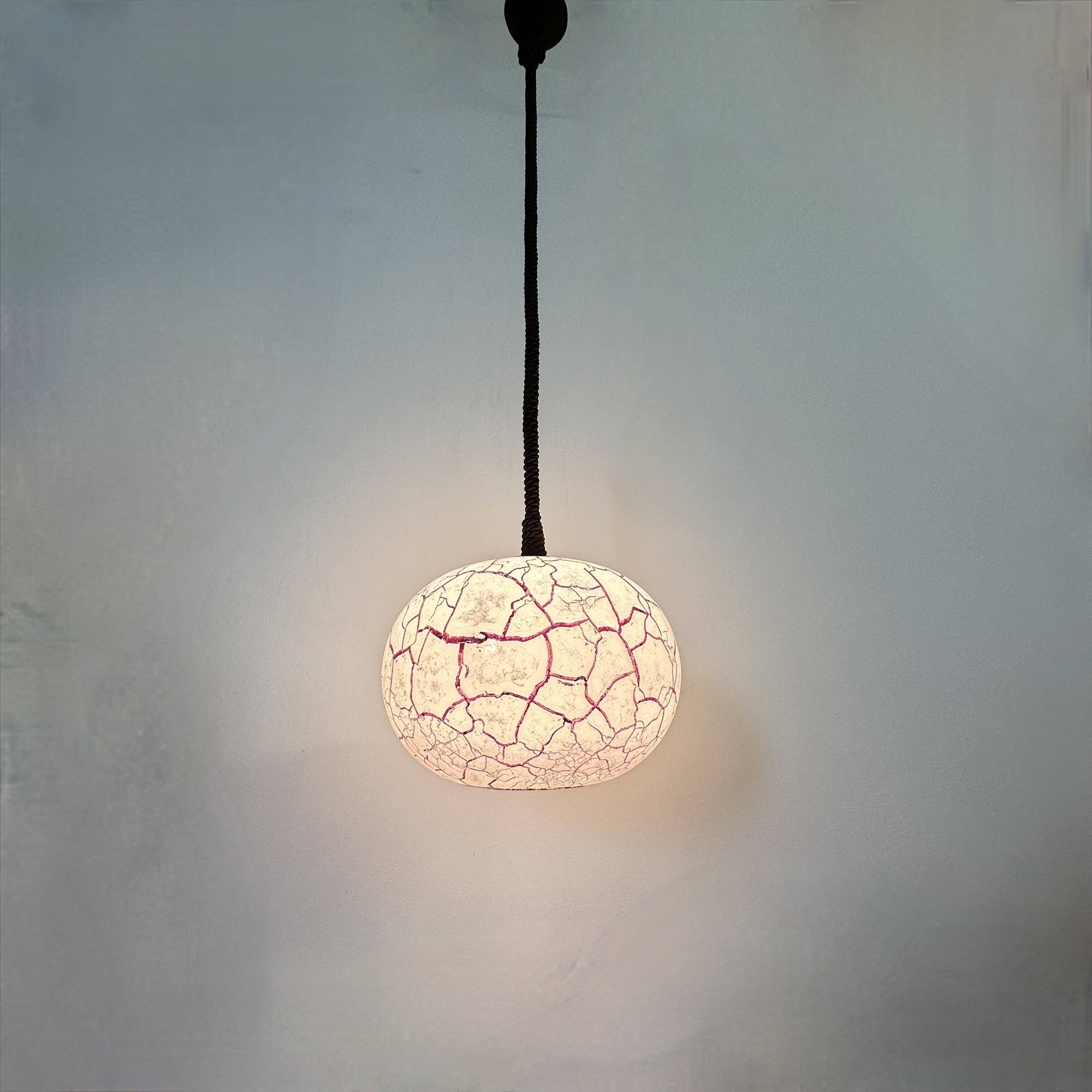 Mid-century design hanging lamp , 1970s