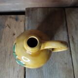 Calvados decanter in vintage antique ceramic