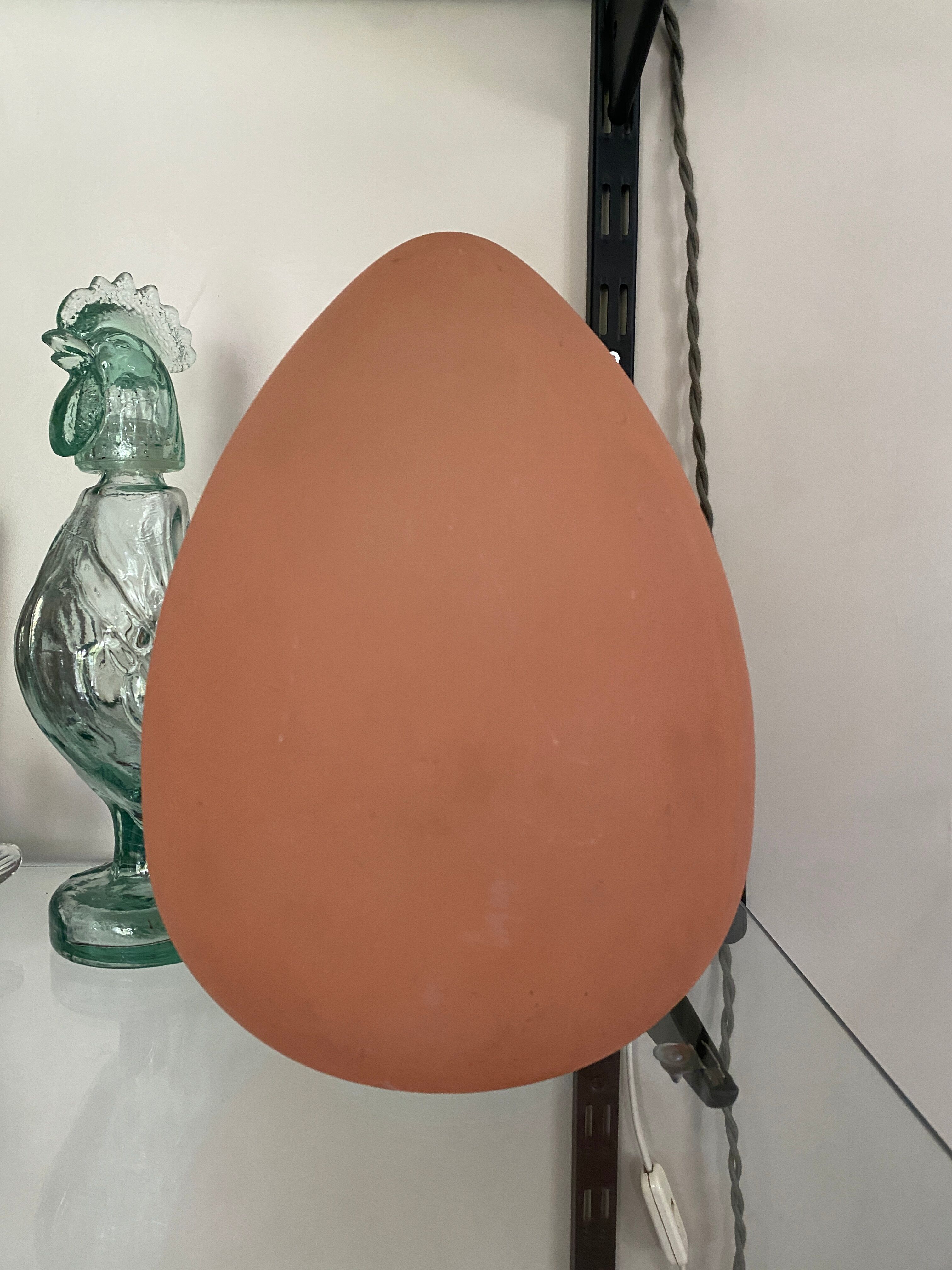 Vintage egg lamp