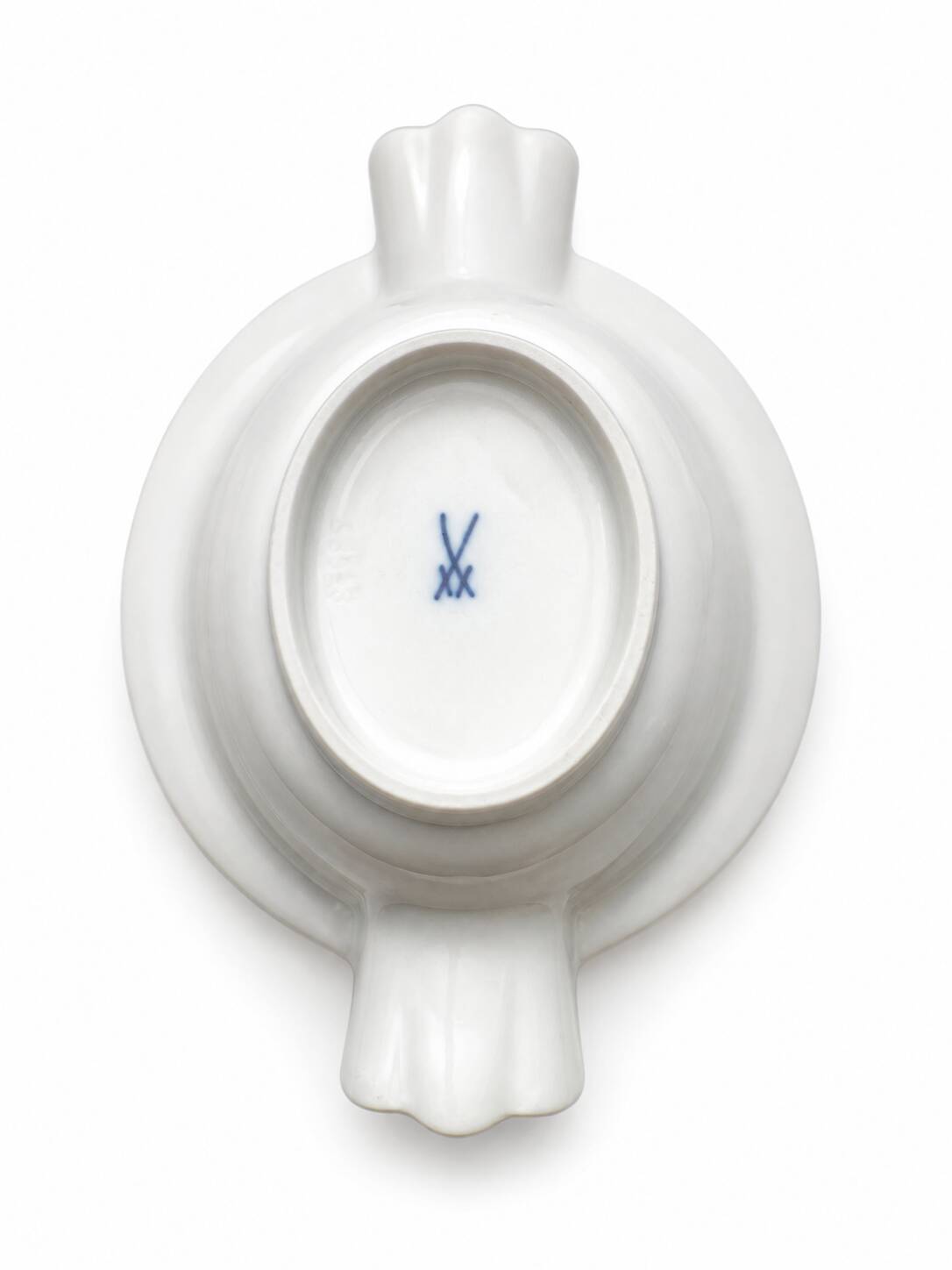 Cendrier à Cigares Art Déco en Porcelaine de Meissen - Années 30/40