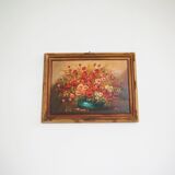 Floral arrangement painted by Lina Rossi, 1930s