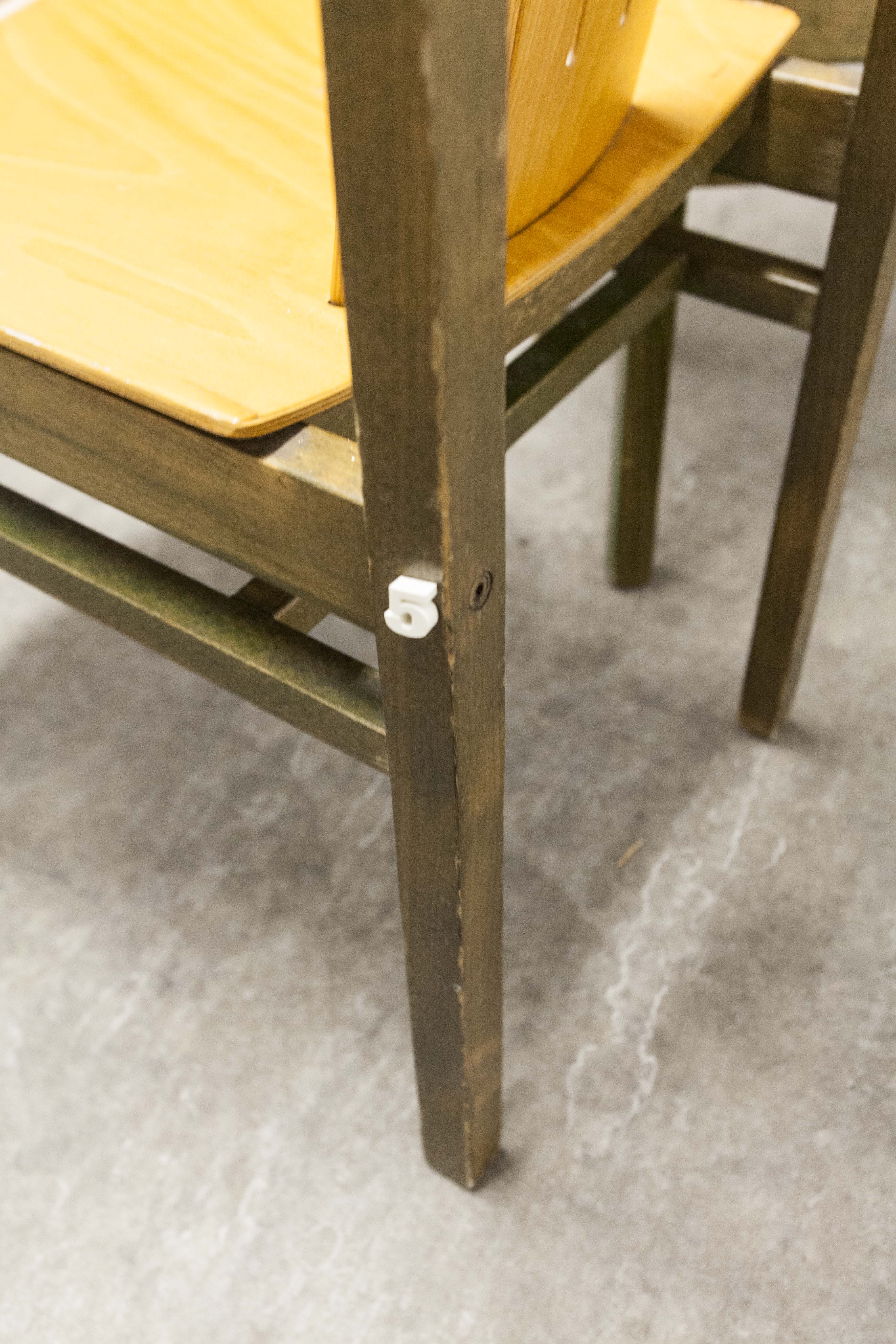 6 Baumann 'Argos' chairs