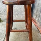 Vintage rustic farmhouse stool