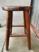 Vintage rustic farmhouse stool