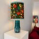 Wireless table lamp made of 1960s West German pottery ceramic.
