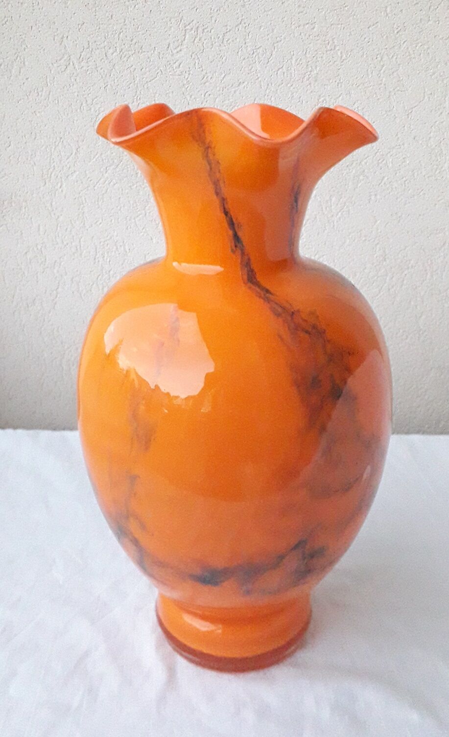 Orange vase