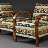 Pair of Art Deco armchairs, 1930s–1940s