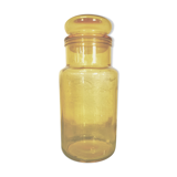 Amber vintage jar