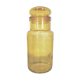 Amber vintage jar
