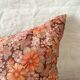 Vintage floral cushion