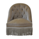 Fauteuil velours