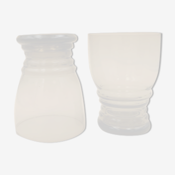 Set of two glasses