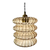 New electrified golden glass pendant lamp