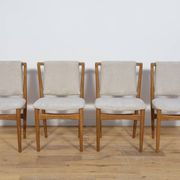 Mid Century Oak Model 171 Dining Chairs from Slagelse Møbelværk, Denmark.