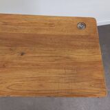 Bureau années 50 et sa chaise d'école