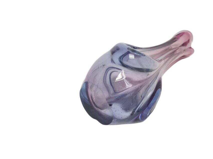 Italian vase in Murano glass from Mandruzzato, 1950s