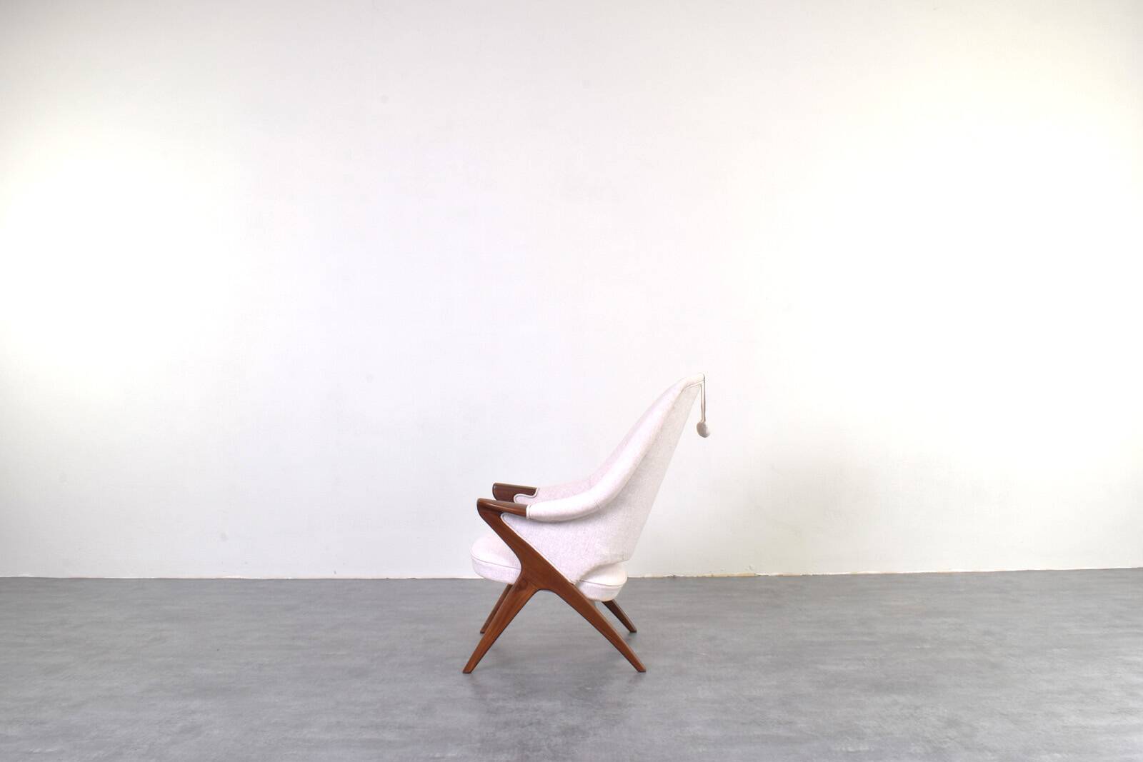 Mid-Century Teak Bravo Chair by Sigurd Ressell for Hjellegjerde Møbelfabrik