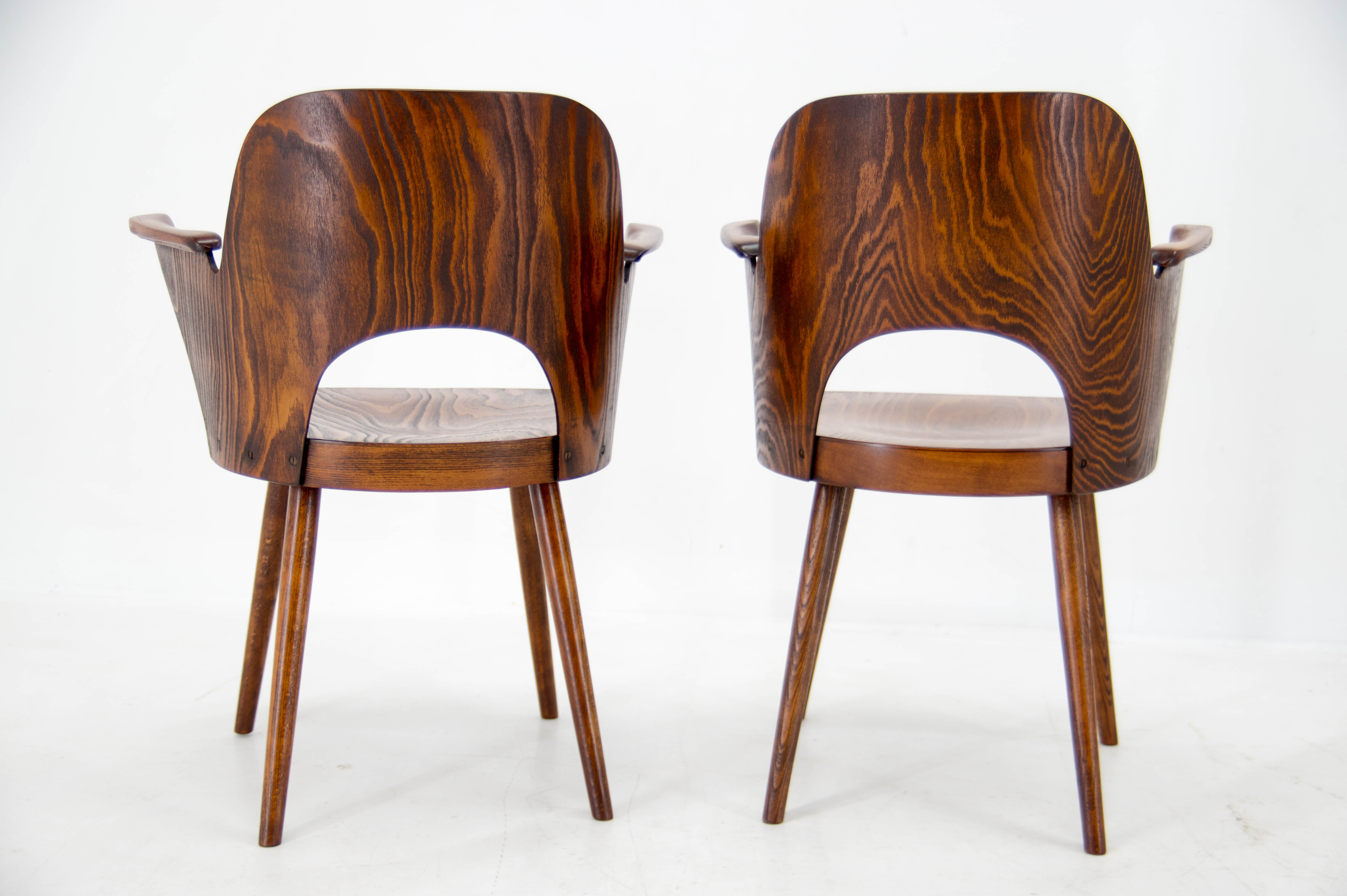 Set of Two Armchairs by Oswald Haerdtl, 1950s