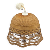 Pendant lamp / rattan / wicker / cane / vintage natural fibers