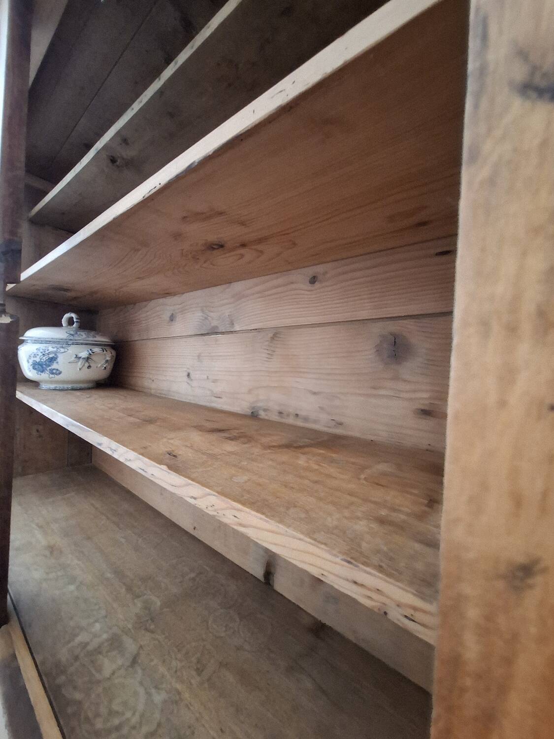 Large solid wood sideboard