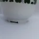 Vintage Meissen porcelain bonbonniere / lidded sugar bowl with vine leaf design, 1930s