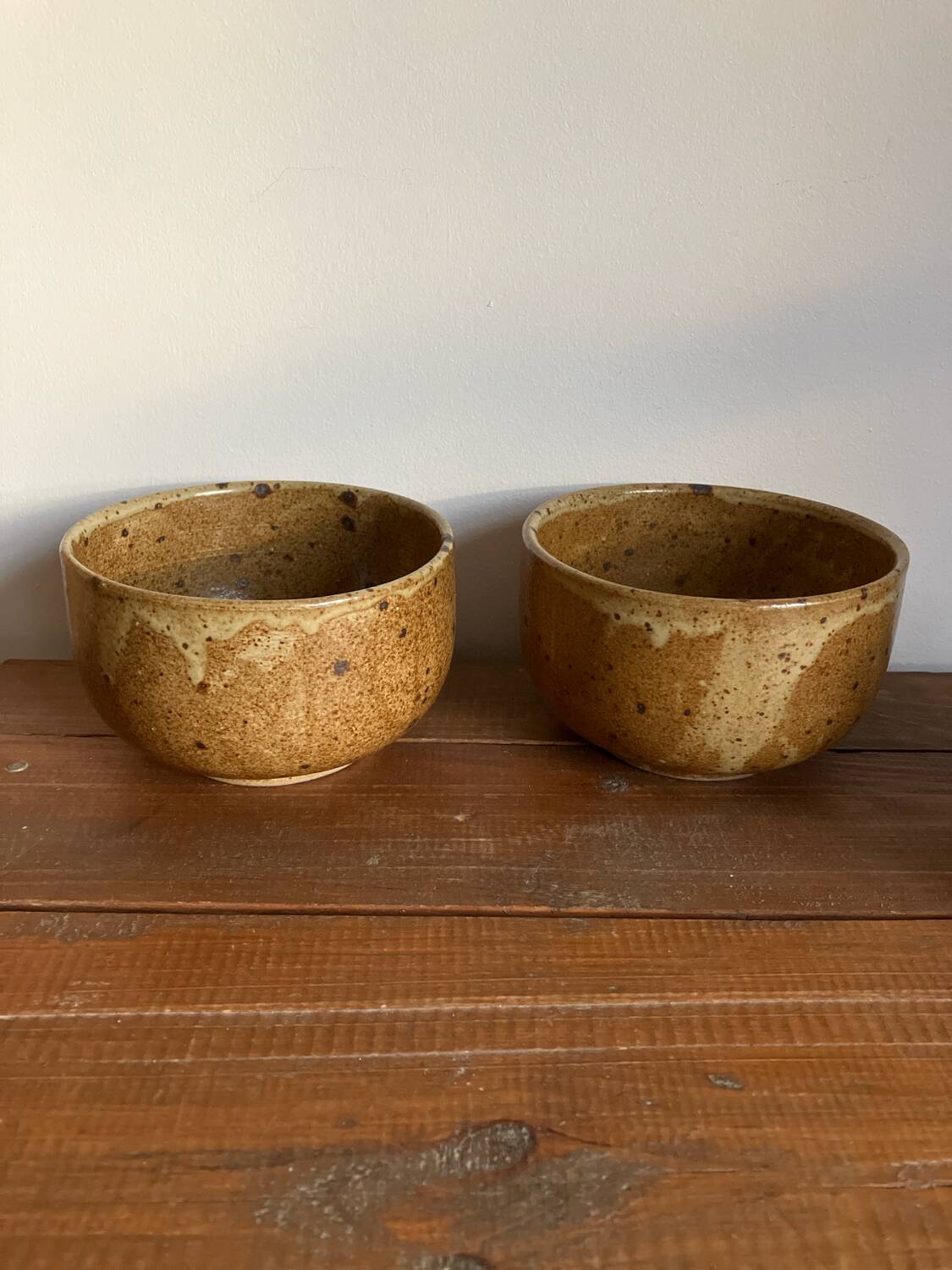 2 bowls and a sugar bowl