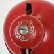 Large Red Industrial German Workshop Table Lamp from Helo Leuchten, 1950s