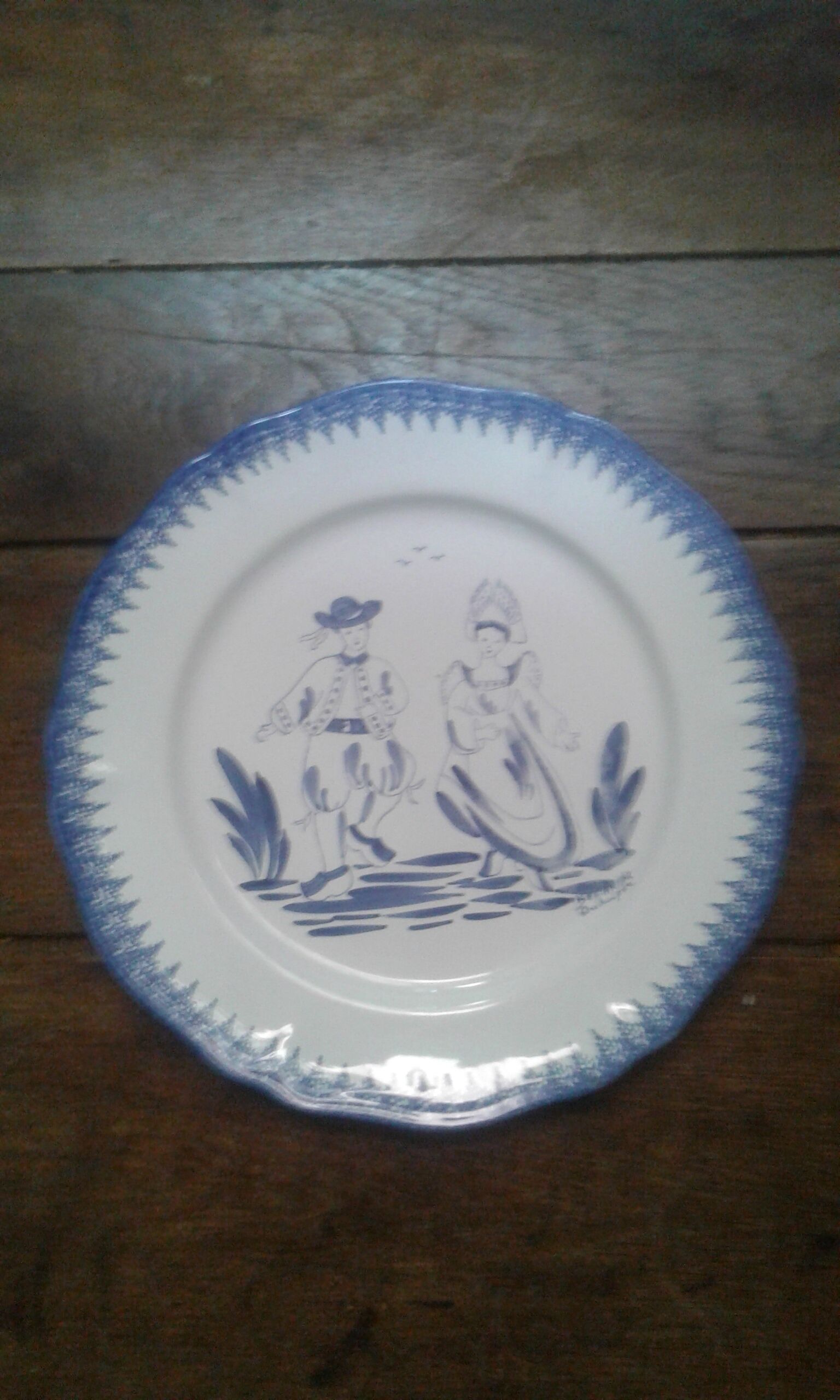 Ker Armor numbered Breton plate