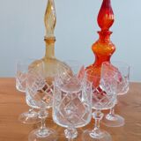 Lorraine crystal glasses