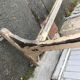 School wooden table