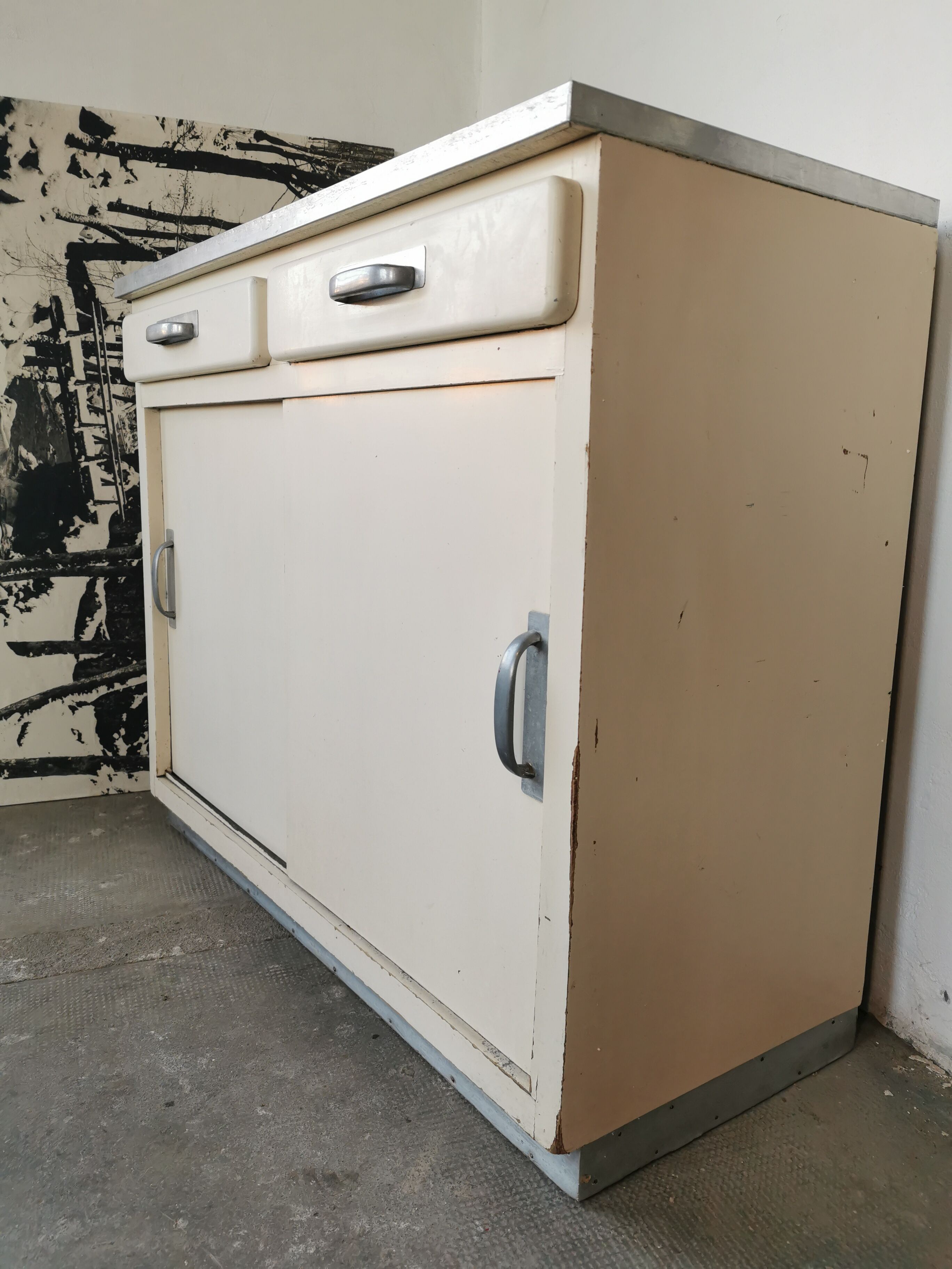 Buffet de cuisine 1950 vintage