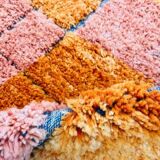 Handmade colourful rug from the Atlas Mountains 3/2m