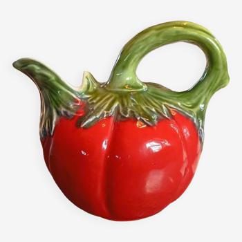 Pichet tomate en barbotine - Italie