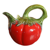 Tomato pitcher in slip - Italy