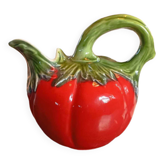 Pichet tomate en barbotine - Italie