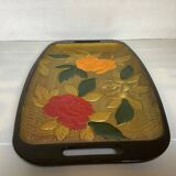 Multicolored flower tray