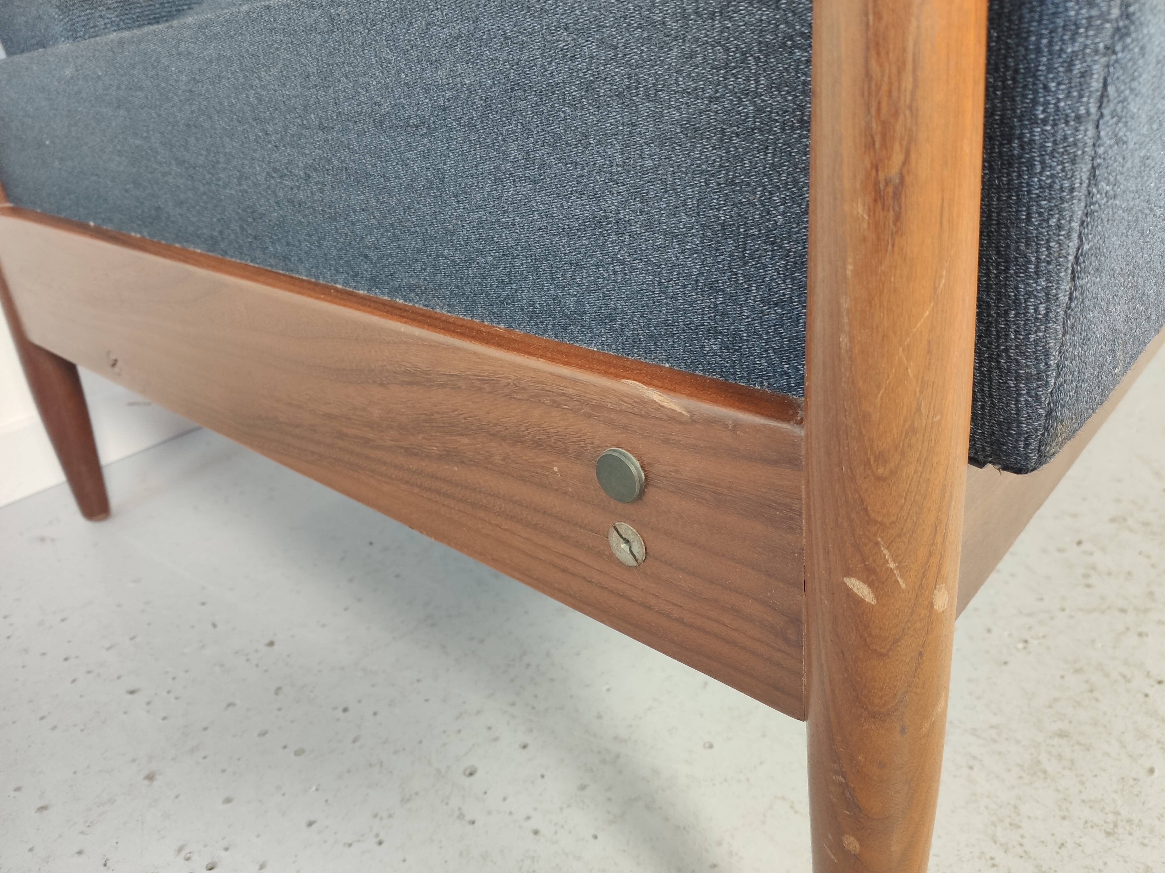 Vintage Scandinavian convertible sofa 50/60s