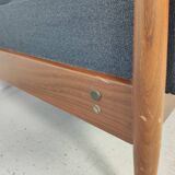 Vintage Scandinavian convertible sofa 50/60s